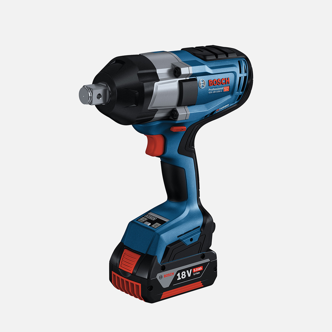    Bosch Profesyonel GDS 18V-1050 H 5 Ah Çift Akülü Li-ion Darbeli Akülü Vidalama   