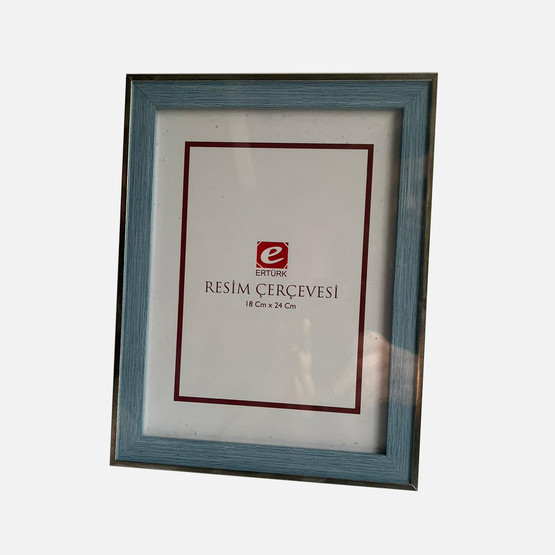 Ertürk Masaüstü Çerçeve Mavi Gri 18x24 cm 