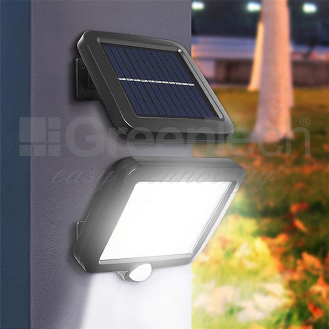    GreenTech 120 COB Led Aydınlatma Solar Sensörlü 