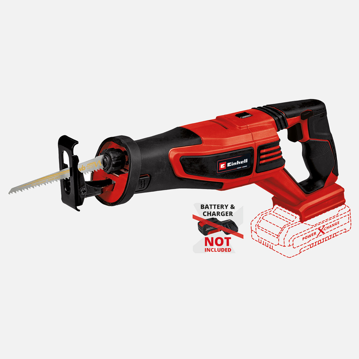    Einhell TE-AP 18/28 Li BL Solo Kömürsüz Akülü Kılıç Testere (Akü ve Şarj Cihazı Dahil Değildir.) 