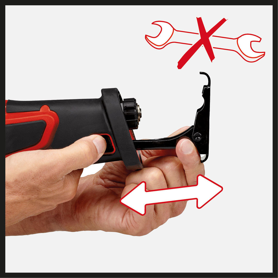    Einhell TE-AP 18/28 Li BL Solo Kömürsüz Akülü Kılıç Testere (Akü ve Şarj Cihazı Dahil Değildir.) 
