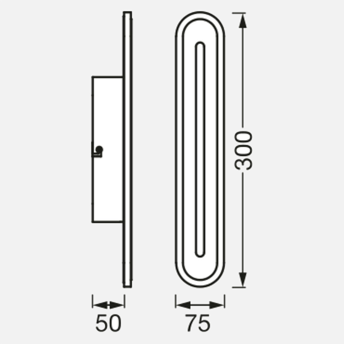    Osram Smart Wifi Sarı Işık W300 Ip44 Banyo Aplik  