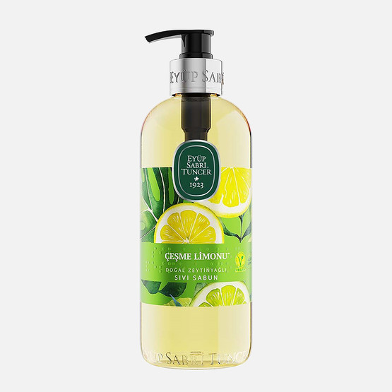 Eyüp Sabri Tuncer Çeşme Limonu Zeytinyağlı Sıvı Sabun 500ml 