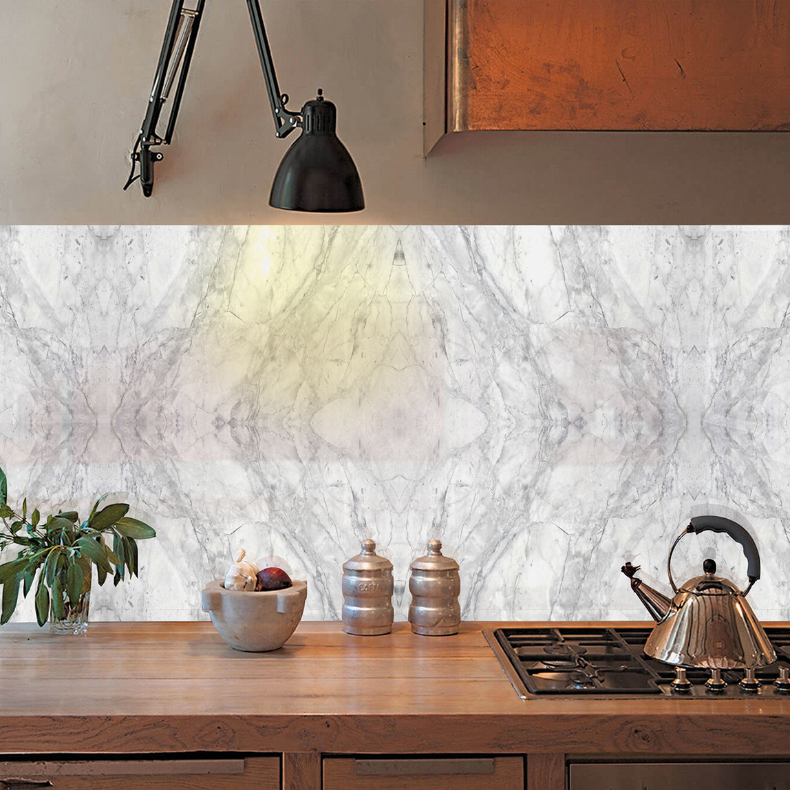    Tink Panel Ağ Desenli Gri Duvar Panel PVC Karo 41 x 62 cm  