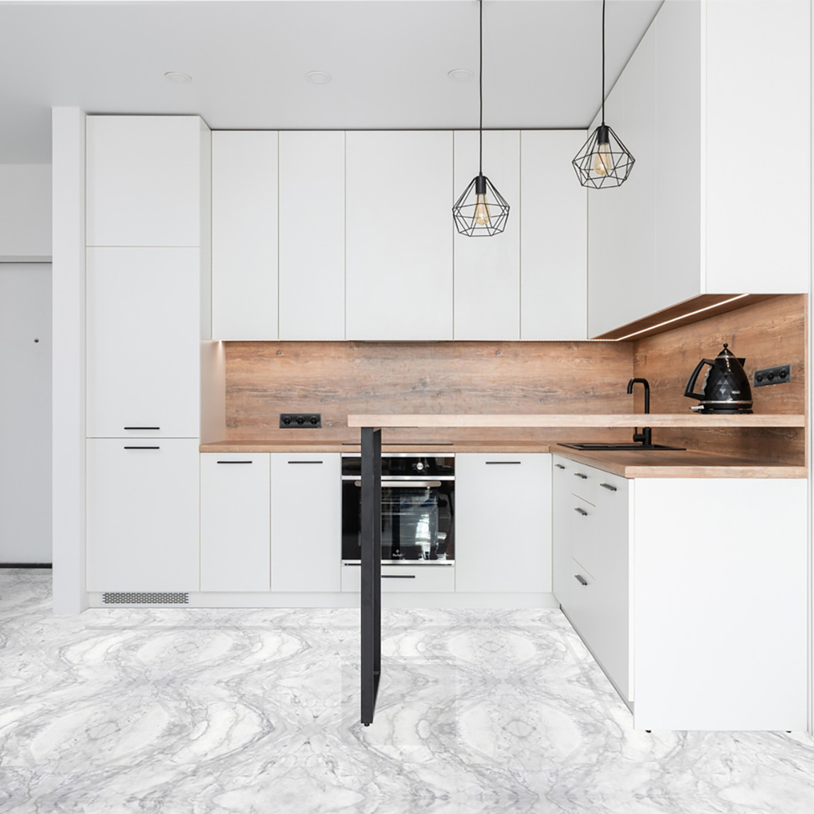    Tink Panel Ağ Desenli Gri Duvar Panel PVC Karo 41 x 62 cm  