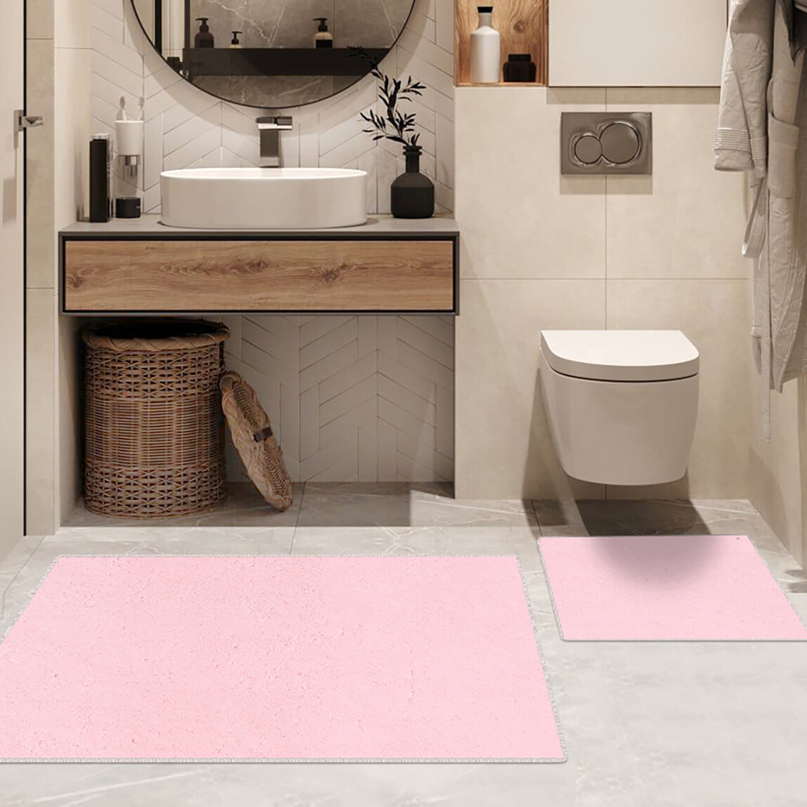    Crea Puff Banyo Paspası 3151  