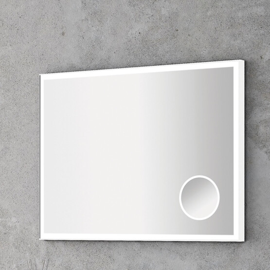 Gold Banyo Legendsa Aynalı 90 cm Banyo Dolabı Üst Modül Beyaz