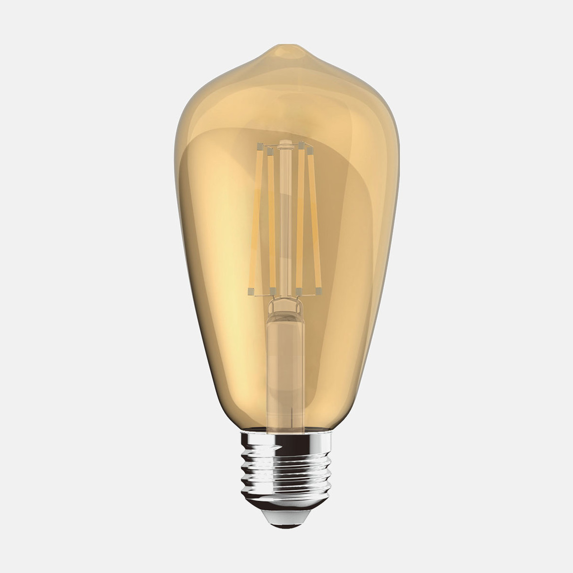    Ecolite Led Filament Gold St64 9.5W E27 1800K Led Ampul  