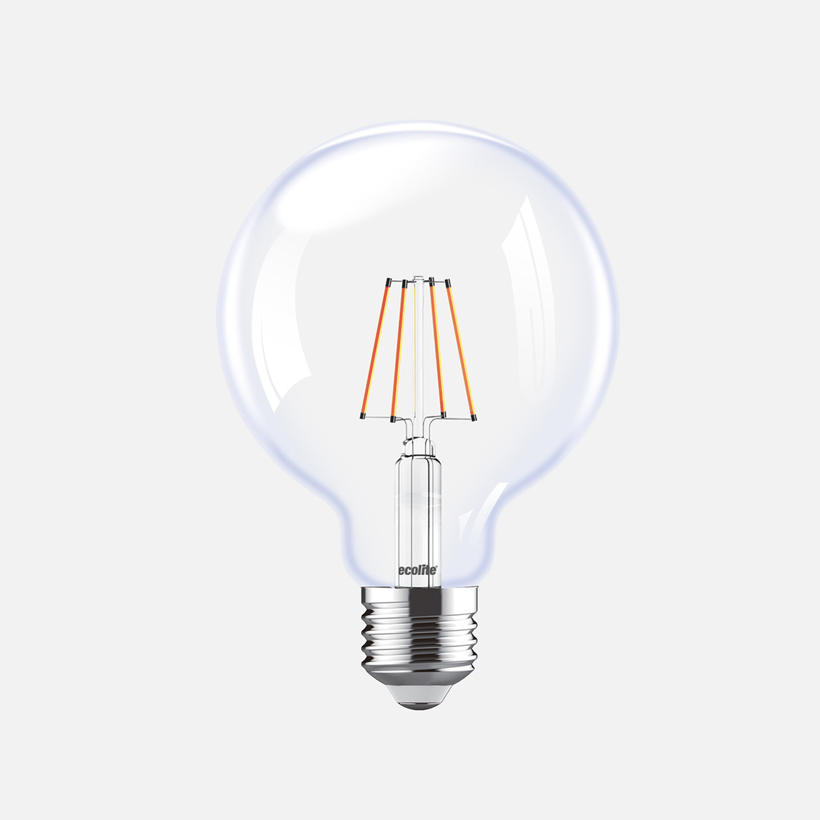    Ecolite Led Filament Globe G125 7W E27 2700K Led Ampul  