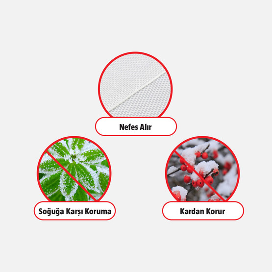 Gardener 11301 Saksılı Bitkiler İçin Koruma Örtüsü 