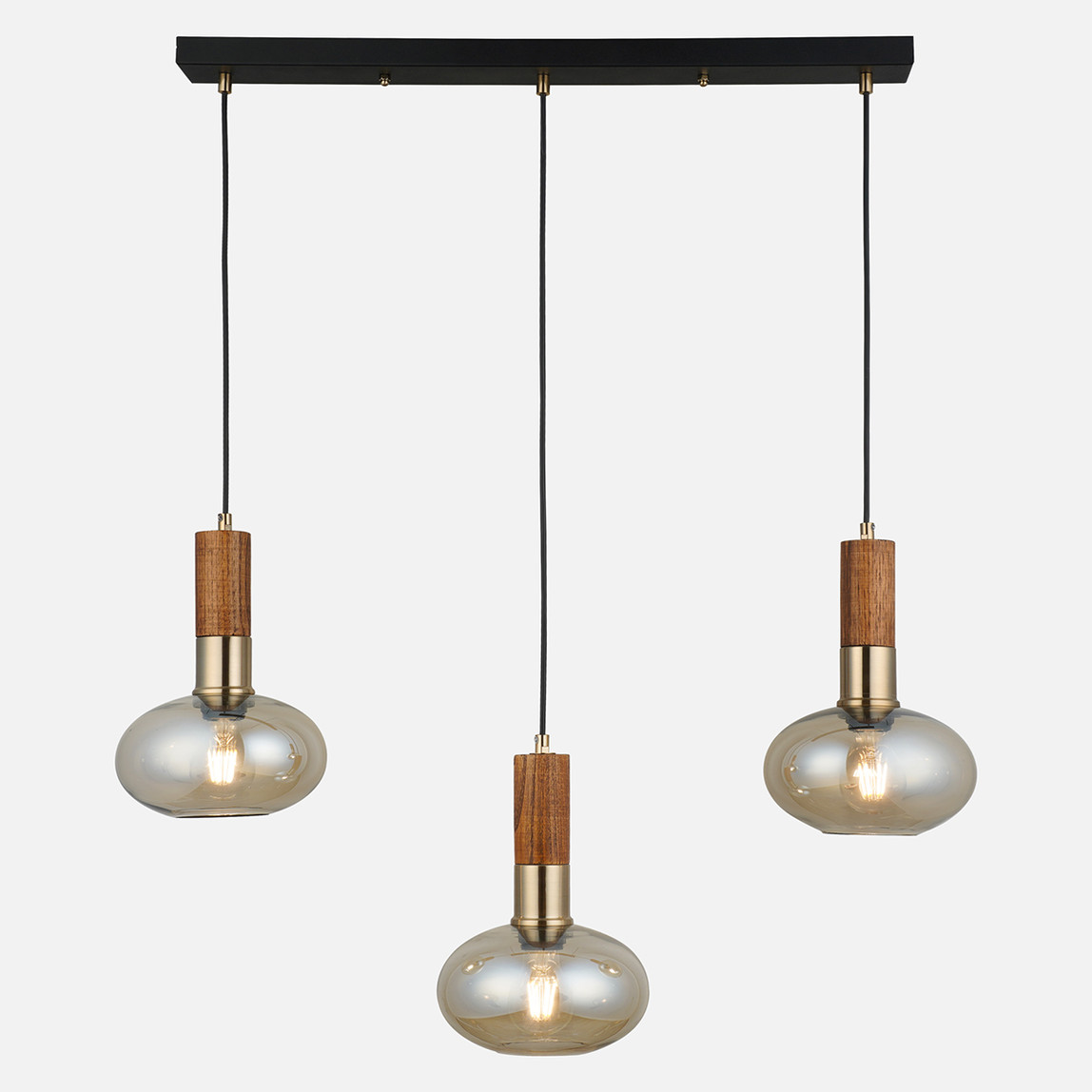    Lucea Hena Vintage 3'lü Sıralı Avize  