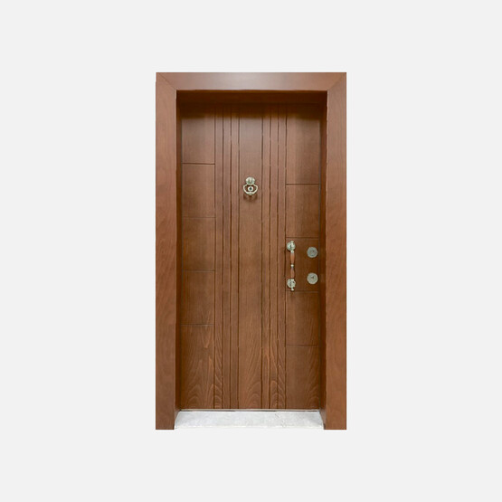 İdealim Ko-109 Krom Seri Oymalı Çelik Kapı