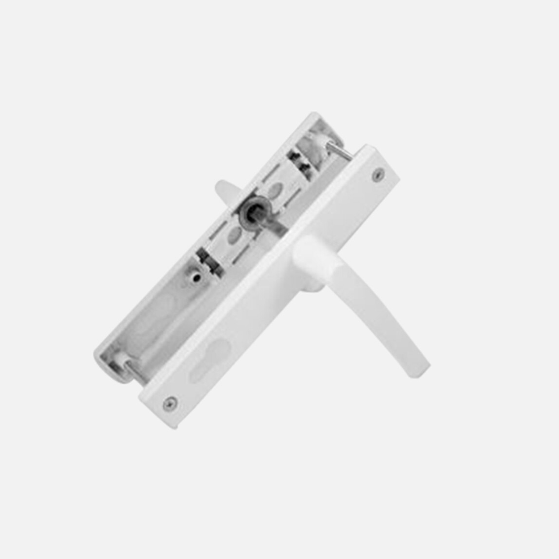    Adilon Alüminyum Silindirli Kapı Kolu Beyaz  