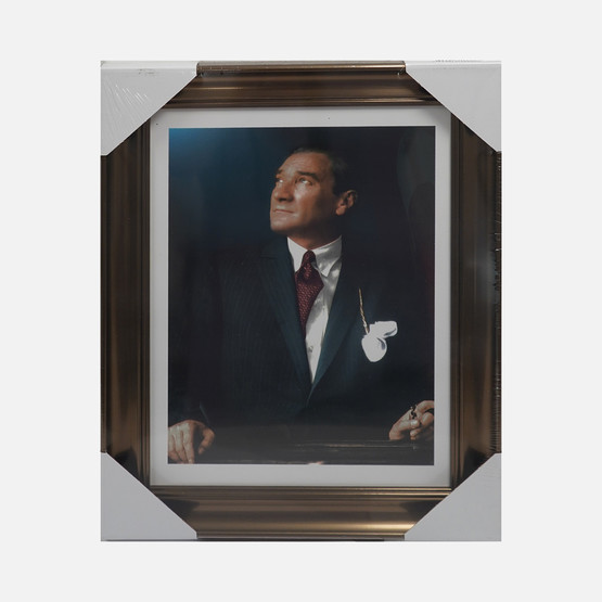 Mina Art Atatürk Çerçeveli 32x42 cm