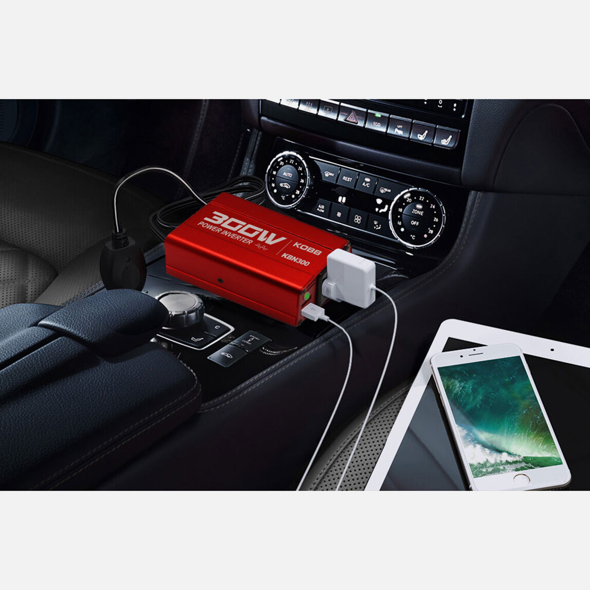    Kobb Kbn300 12V/220V 300Watt Modifiye Sinüs Dönüştürücü İnvertör 