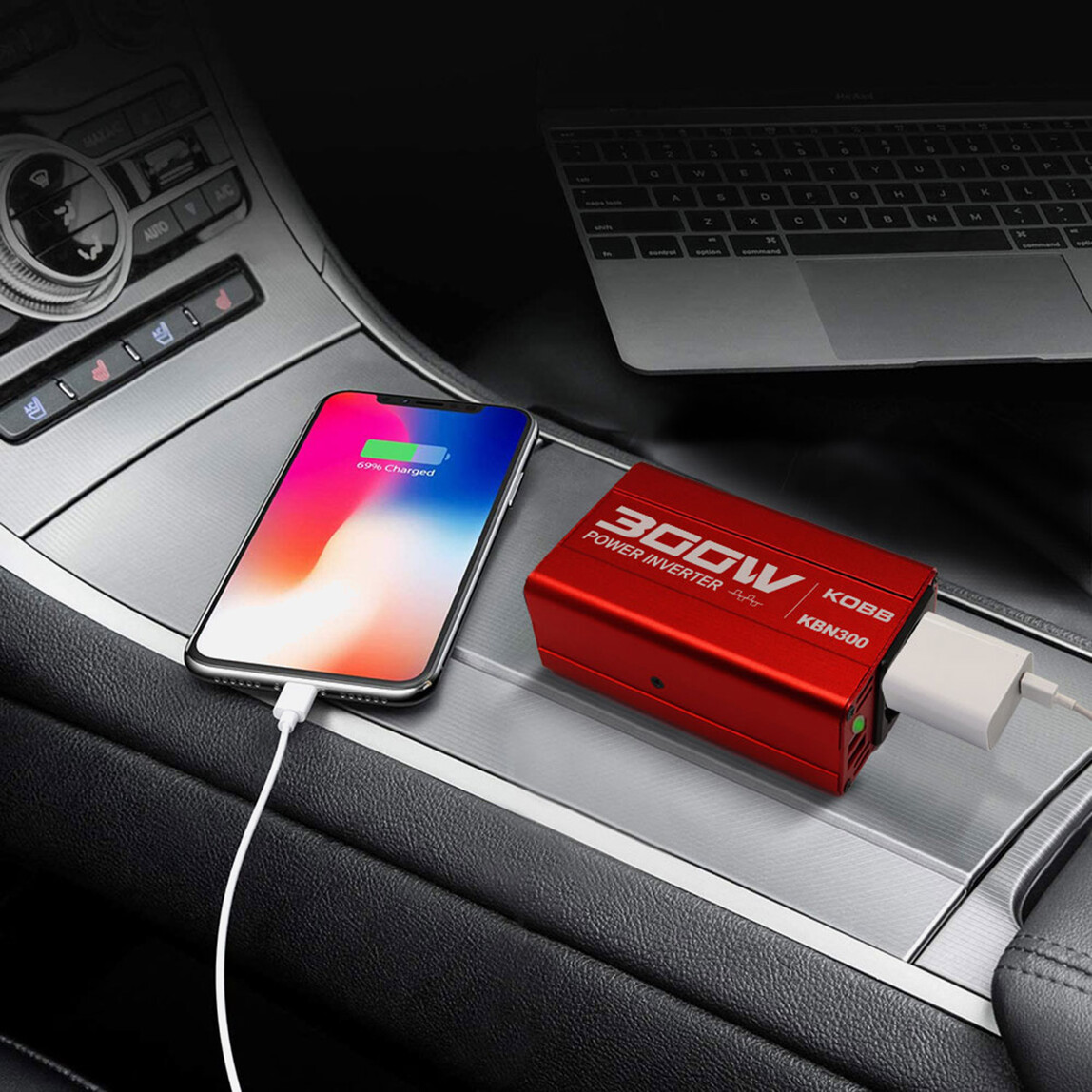    Kobb Kbn300 12V/220V 300Watt Modifiye Sinüs Dönüştürücü İnvertör 