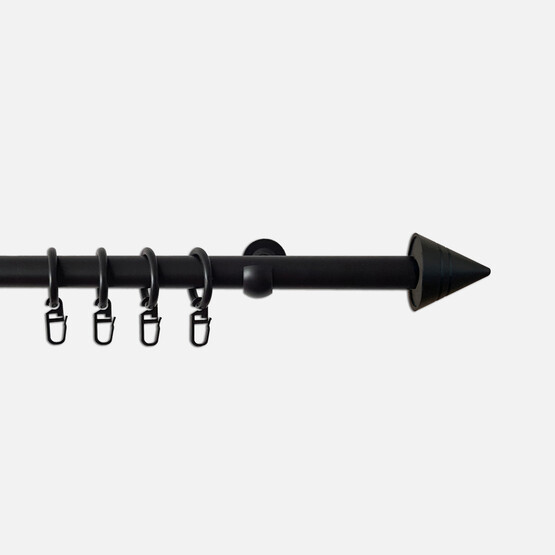 Linadora Metal Rustik Como Siyah 160cm 