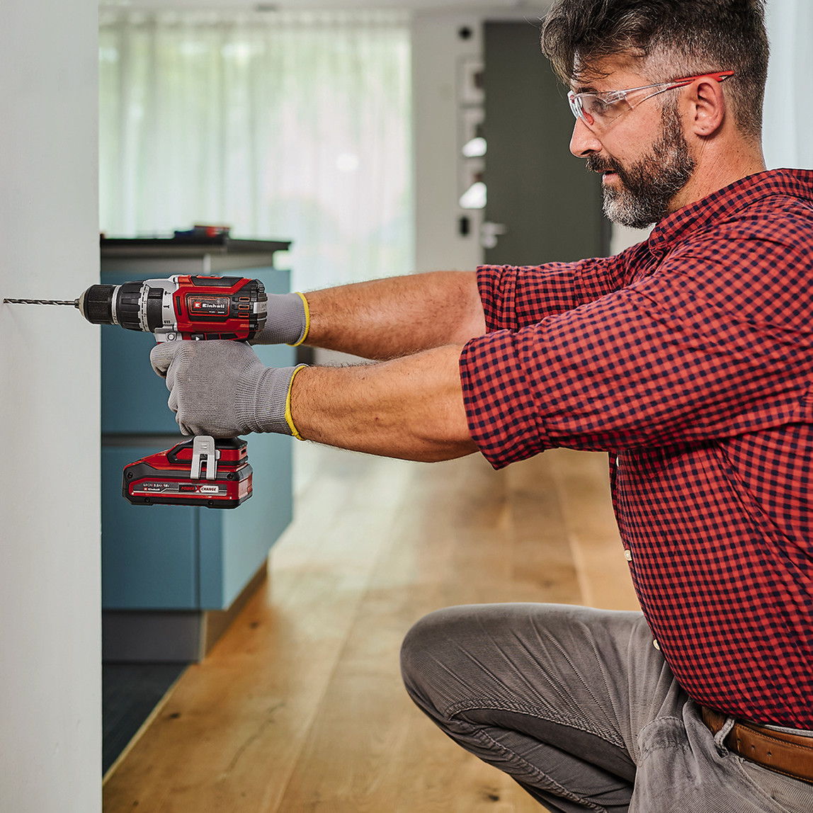    Einhell TP-CD 18/60 Li-i BL (2x4,0 Ah) Çift Akülü Darbeli Vidalama 