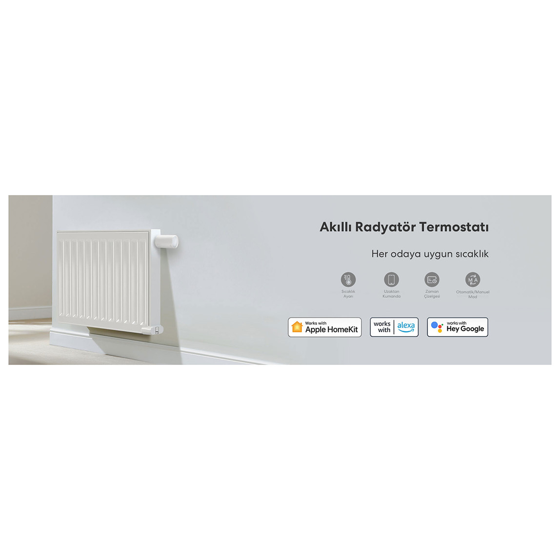    Meross MTS150H Akıllı Termostat Baslangıç Kit  