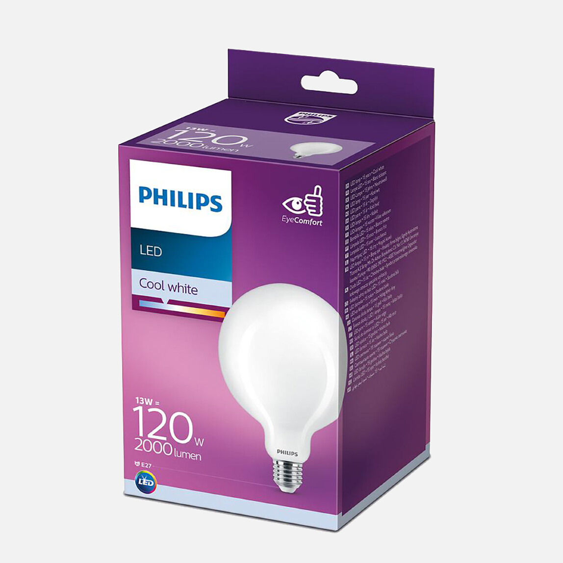    Philips Led Classic G120 CW FR 13 W Beyaz E27 LED Ampul 