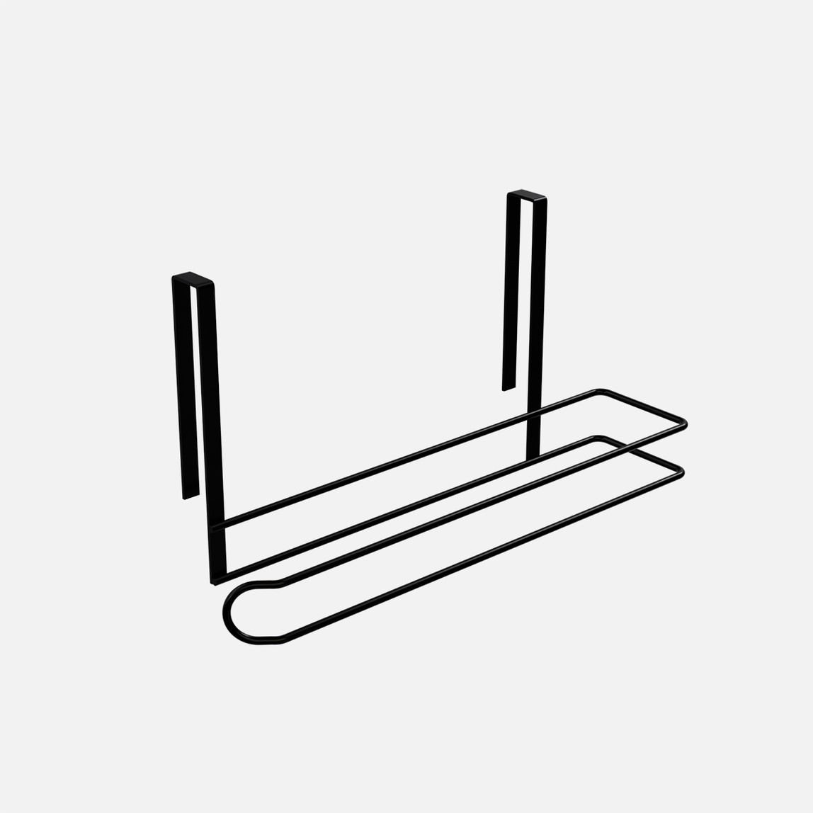    Metaltex Easy Roll Pvc Siyah Mutfak Rafı 