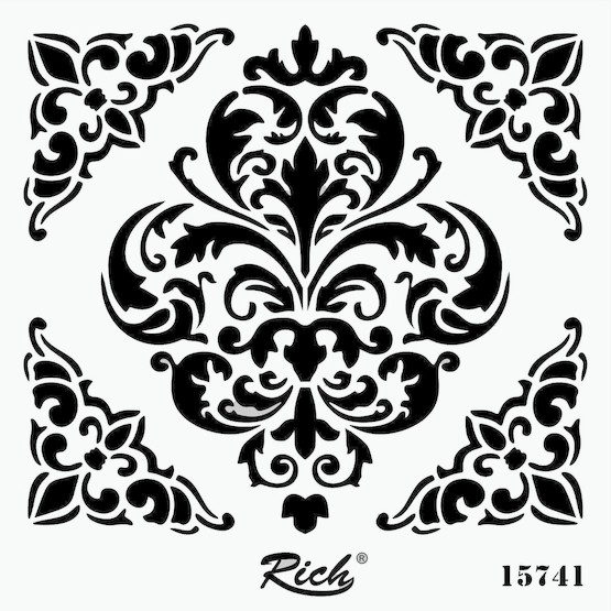 Stencıl Kare 25x25 15741  