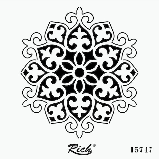 Stencıl Kare 25x25 15747  