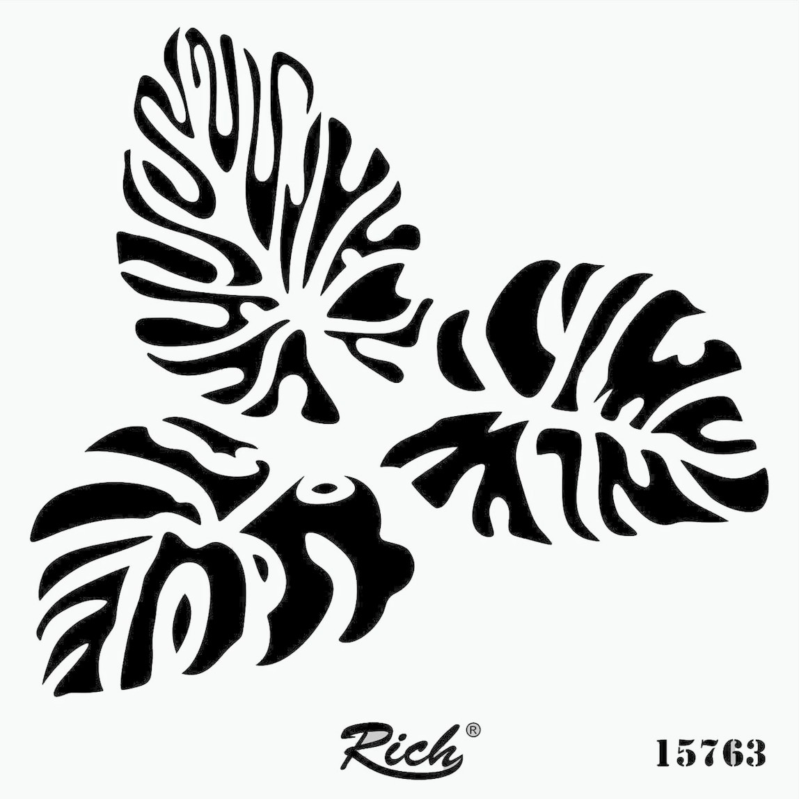    Stencıl Kare 25x25 15763   