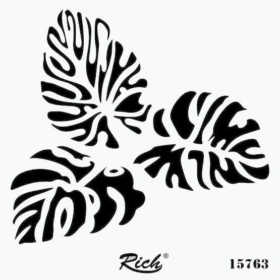 Stencıl Kare 25x25 15763  