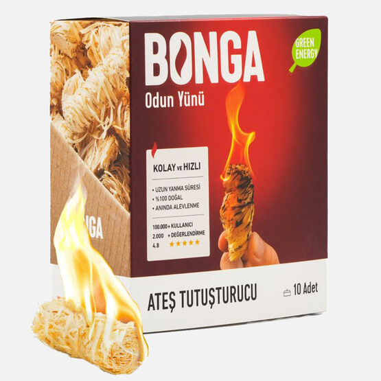 Bonga Odun Yünü Tutuşturucu