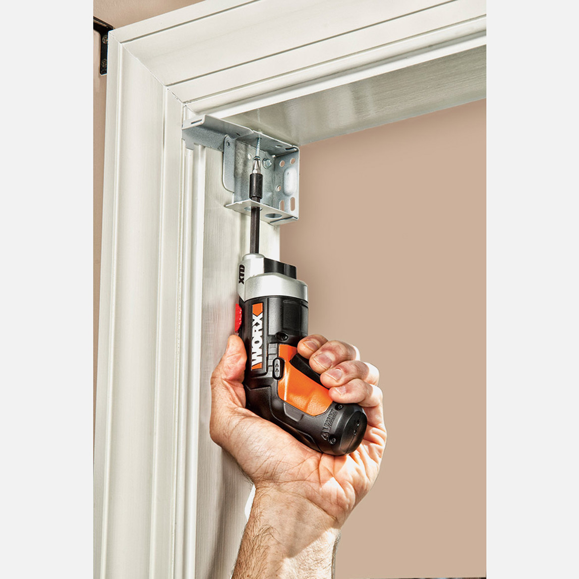    Worx WX252 4 V 1.5 Ah Tek Akülü Li-ion Darbesiz Akülü Vidalama + 10 adet Bits Uç   