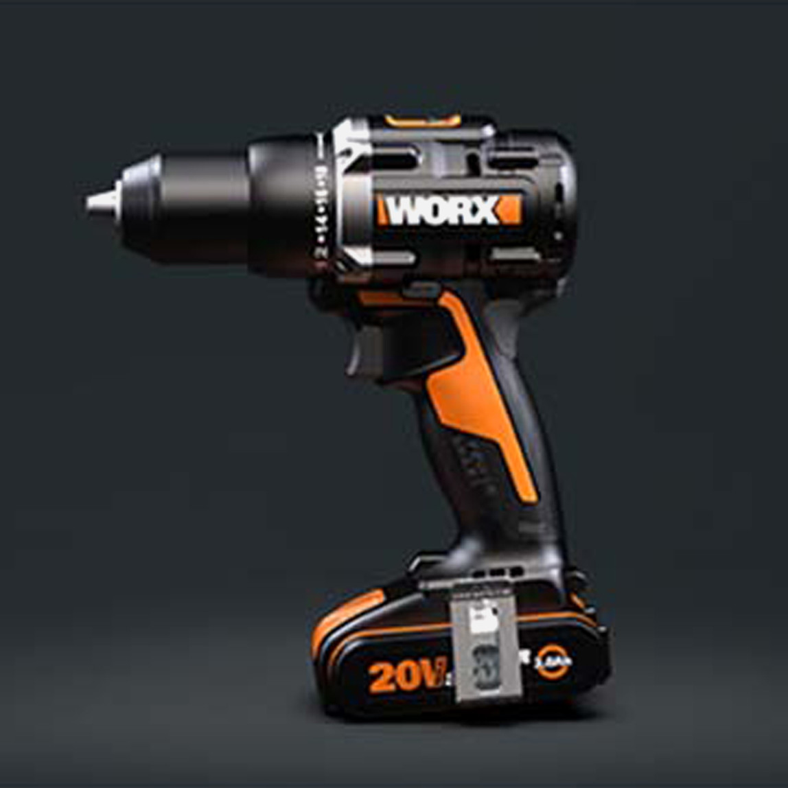    Worx WX102 20 V 2 Ah Çift Akülü Li-ion Darbeli Akülü Matkap   