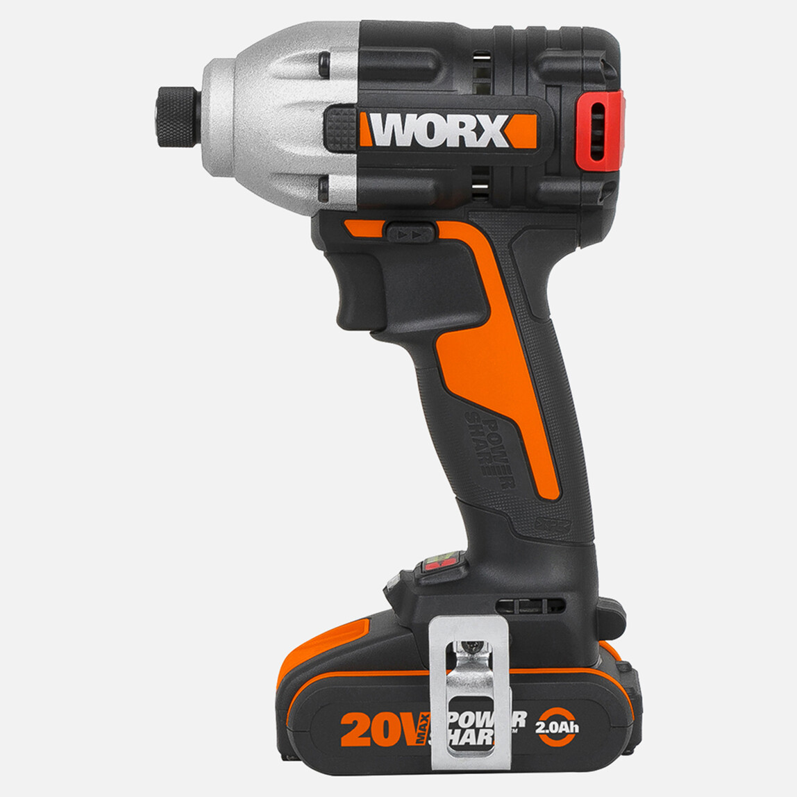    Worx WX261 20 V 2 Ah Çift Akülü Li-ion Darbeli Akülü Tornavida   