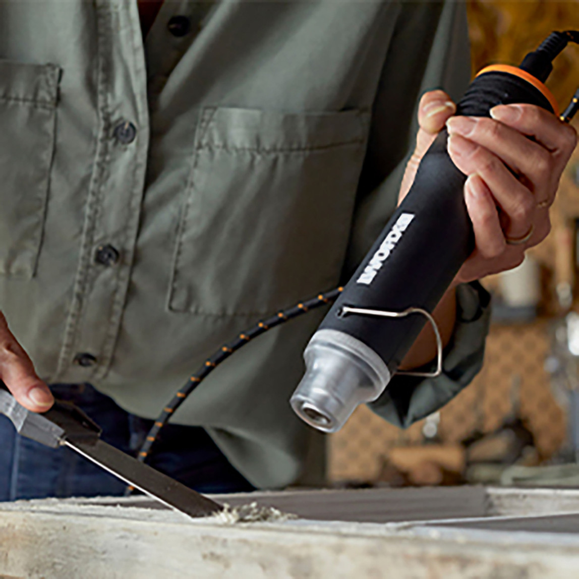    WORX WX743.9 MAKERX 20Volt Profesyonel Sıcak Hava Tabancası (Akü Dahil Değildir)  