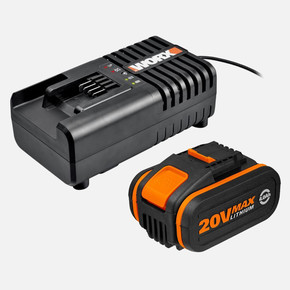 Worx Wa3604 20V 4Ah Li-ion Akü Ve Akü Şarj Cihazı  