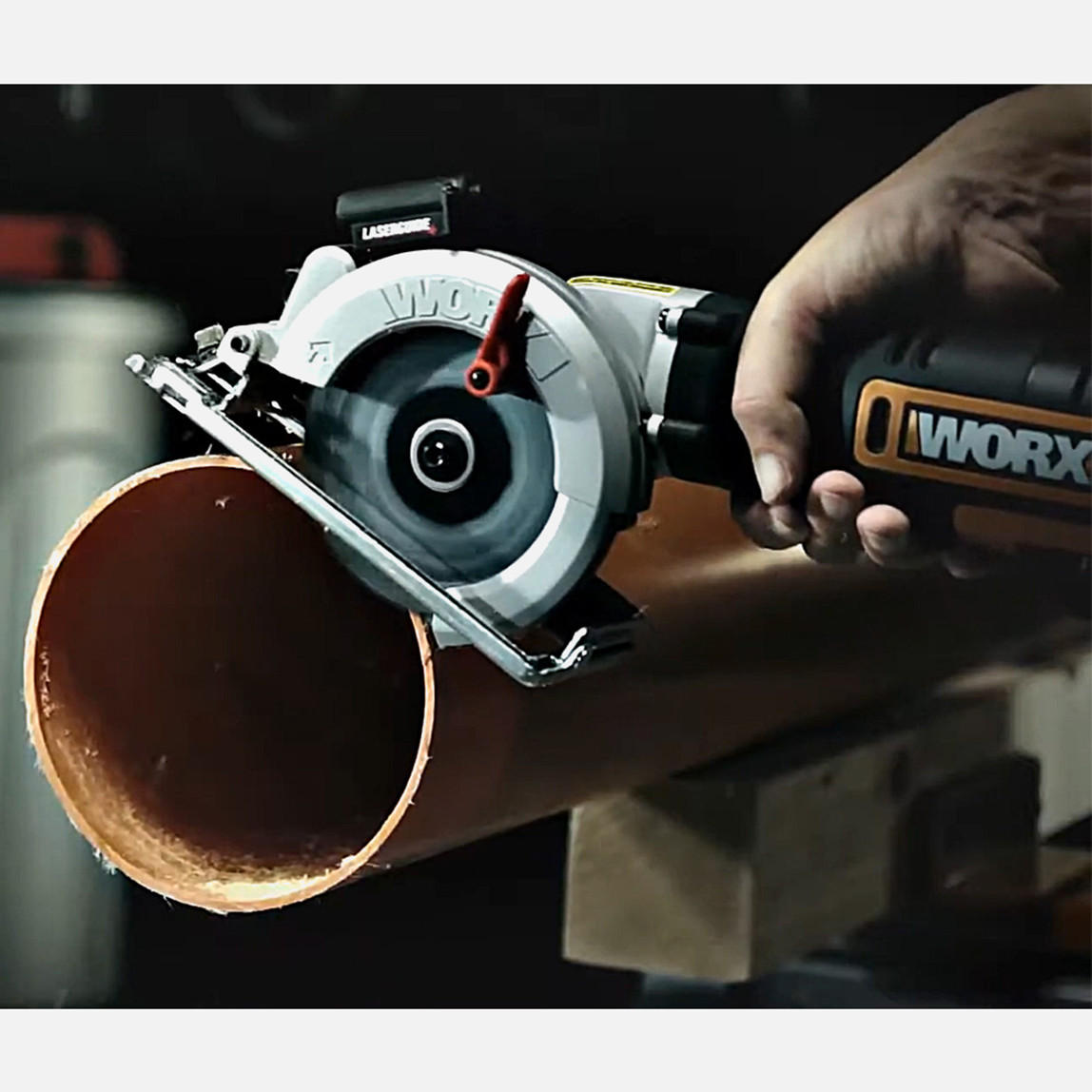    Worx WX437 800 W Profesyonel Çok Amaçlı Lazerli Daire Testere  