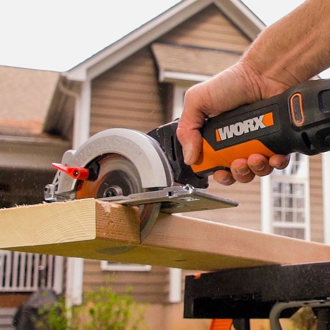    Worx WX437 800 W Profesyonel Çok Amaçlı Lazerli Daire Testere  