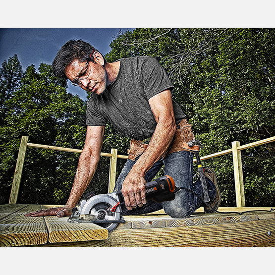 Worx WX437 800 W Profesyonel Çok Amaçlı Lazerli Daire Testere 