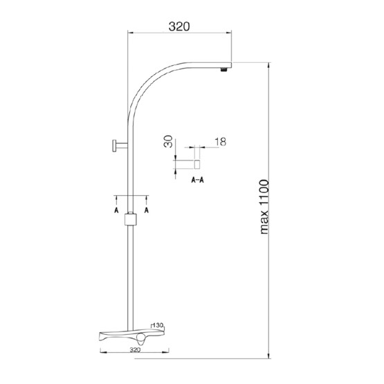Camargue 7892 Kare Duş Sistemi