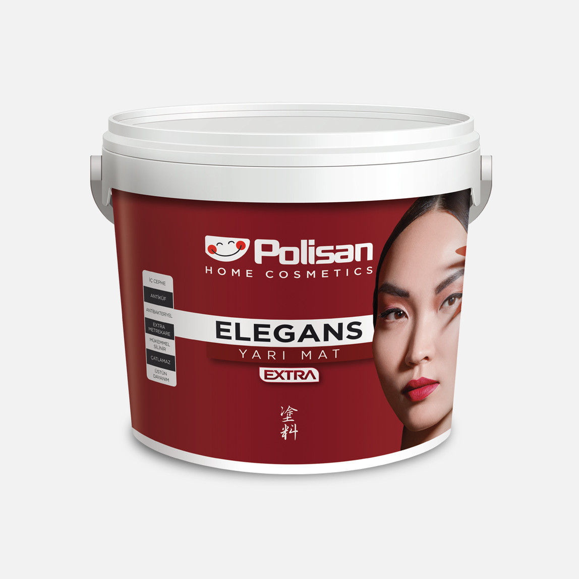    Polisan Elegans Extra Yarı Mat İç Cephe Boyası 12,5 L 