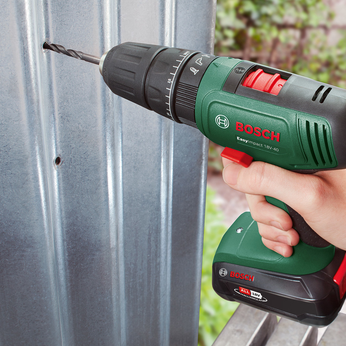    Bosch EasyImpact 18V-40 (2.0 Ah Çift Akü, AL18V-20)  