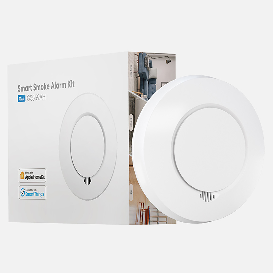    Meross GS559AH Akıllı Duman Sensör Kit  