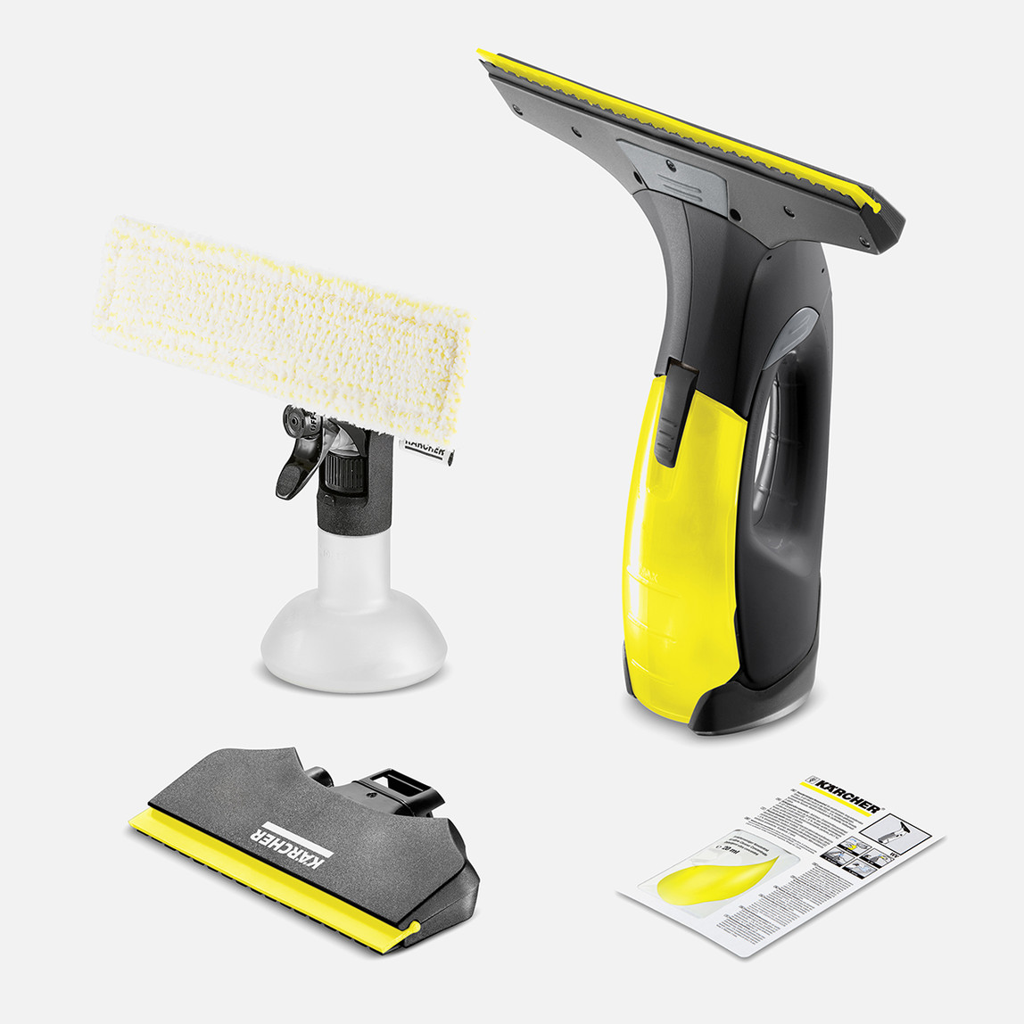    Karcher WV2 Black Edition Şarjlı Cam ve Yüzey Temizleme Makinesi  