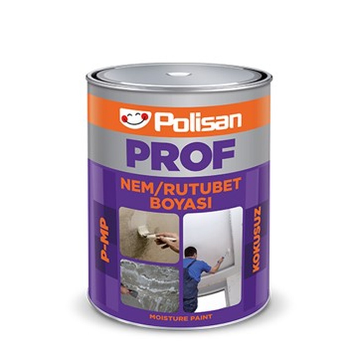    Polisan 1 KG Profesyonel Kokusuz Nem Boyası 