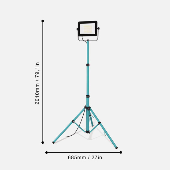 Eglo Avelar Ayaklı 100W Led Dış Mekan Projektör  