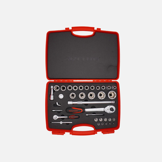 İzeltaş Lokma Anahtar Seti 1/4-1/2 6 Köşe