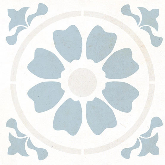 Ege Seramik Kenzzi Tamensa Karo Blue 20 x 20 cm 0,48 m2