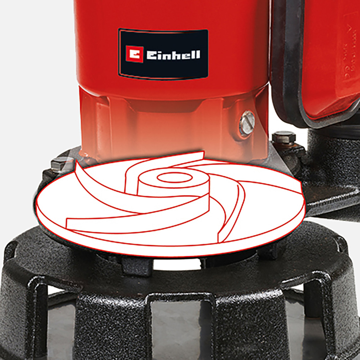    Einhell GE-DP 900 Cut 900 W 16000 lt Kirli Su Dalgıç Pompa 