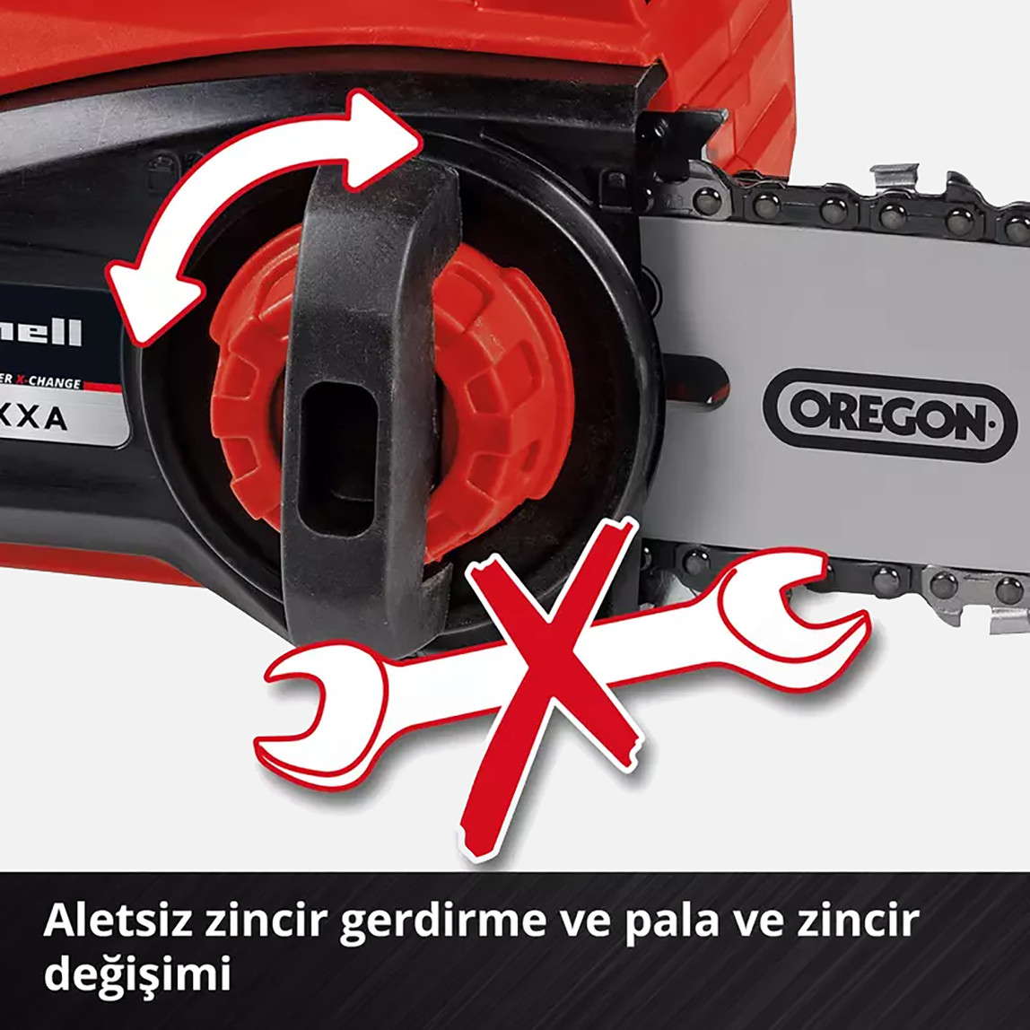    Einhell Fortexxa 18/20 TH Akülü Ağaç Kesme Makinesi (Akü ve Şarj Cihazı Dahil Değildir) 