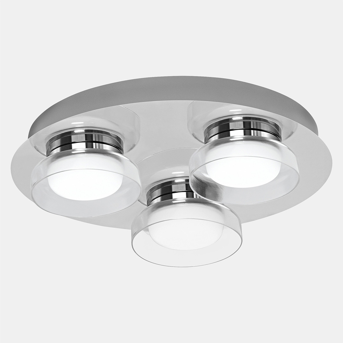    Smart Orbis Round Wifi 18 W 3'lü Sıva Altı Gömme Led Spot 